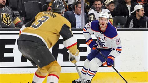 Golden Knights vs. Oilers schedule: Dates, times, TV channels .